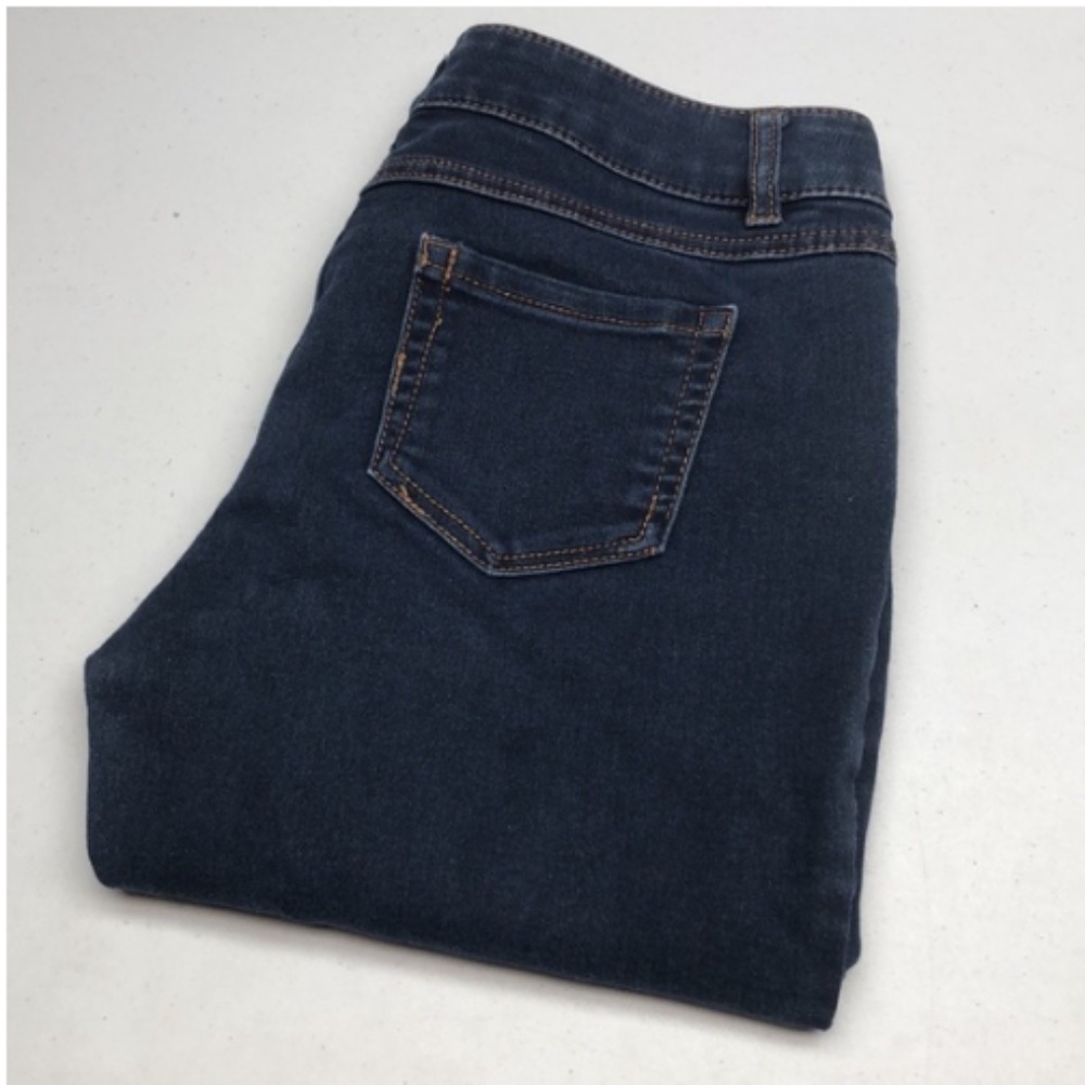 STRETCH BLUE SPICE MID-RISE DENIM LEGGING JEANS 11/30x29 ⭐️